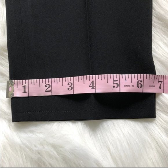 St John Black Dress Ankle Dress Pants ,size 6 - Picture 3 of 6